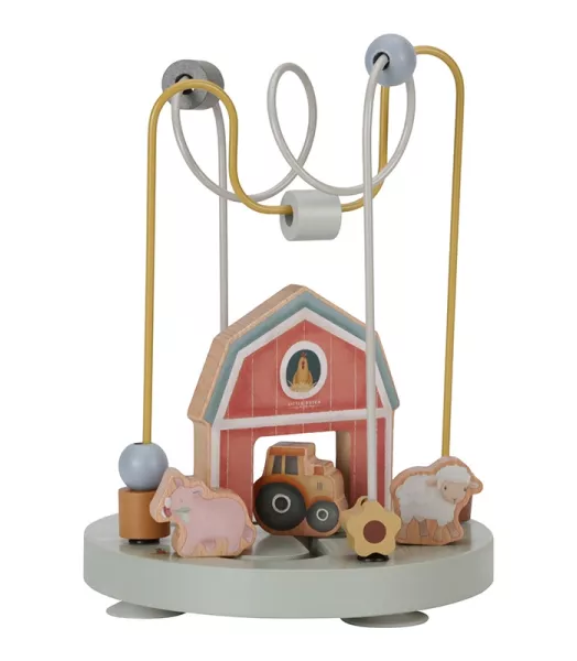 Boulier spirale en bois - Little farm