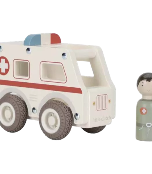Ambulance en bois