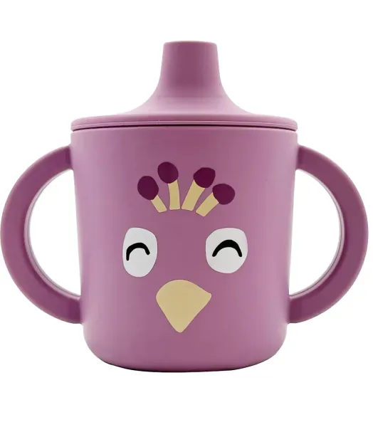 Tasse d'apprentissage en silicone - Mrs Peacock