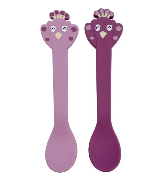 Cuillères en silicone lot de 2 - Mrs Peacock