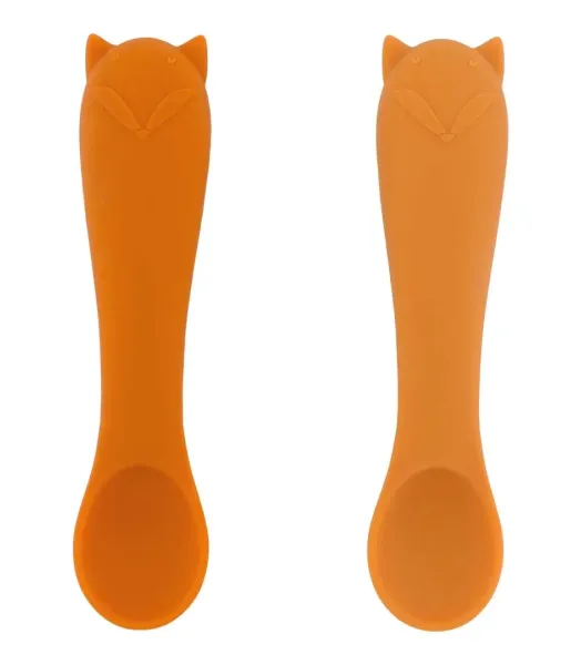 Premières cuillères pour bébé 2-pack - Mr. Fox