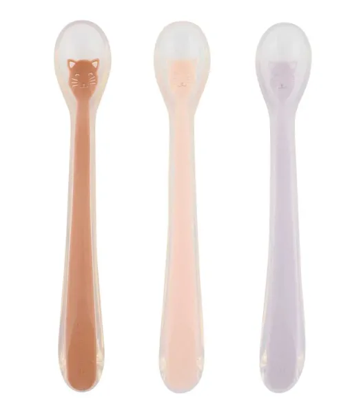 Cuillère d'alimentation bébé x3 - Mrs Cat