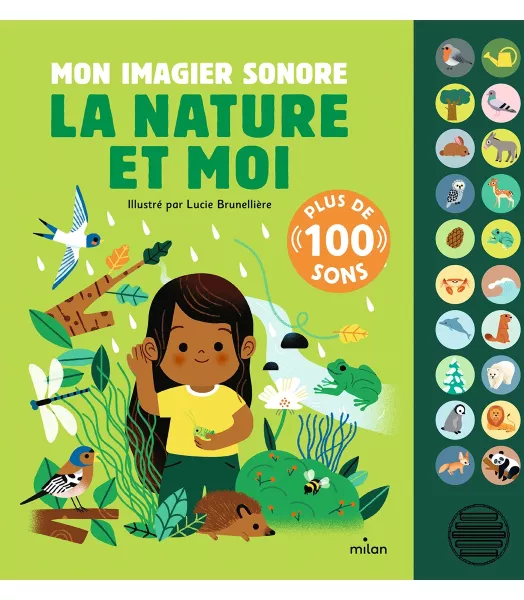 Mon imagier sonore - La nature et moi