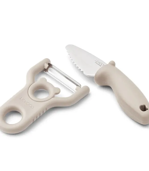 Lot Économe et Couteau d'Apprentissage Pertense - Sandy
