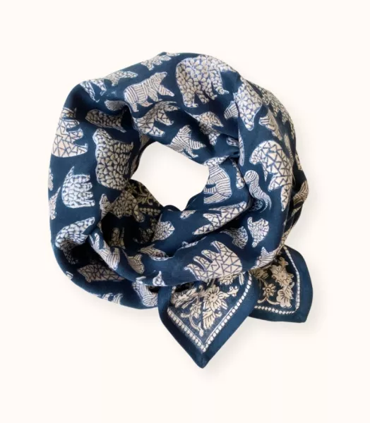 Big foulard latika - Ours orage