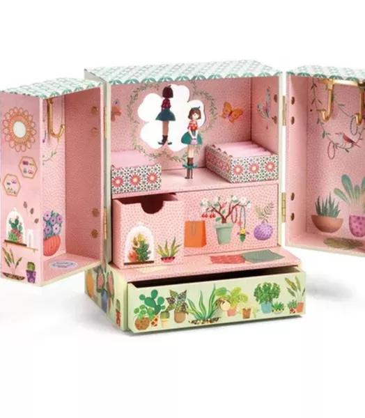 Boite à bijoux musicale - Jardin Secret