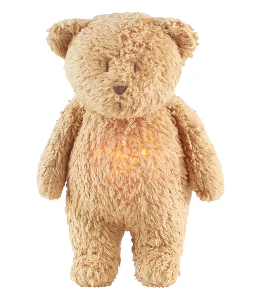 Peluche Veilleuse Musicale Ourson Moonie Cappuccino