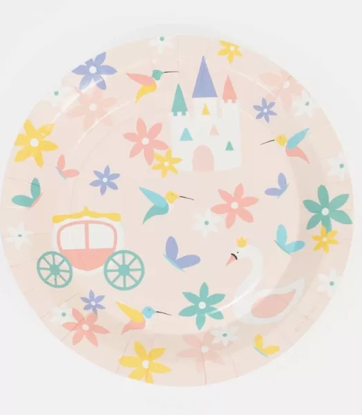 Assiettes x8 - Princesse