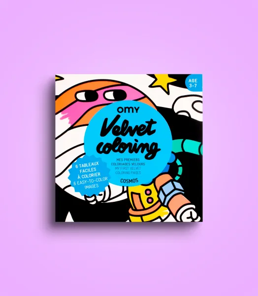 Coloriages velours - Cosmos