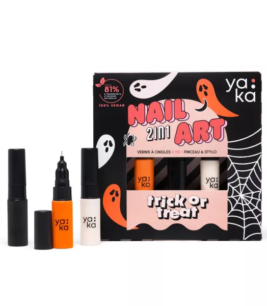 Kit de vernis à ongles 2 en 1 - Halloween
