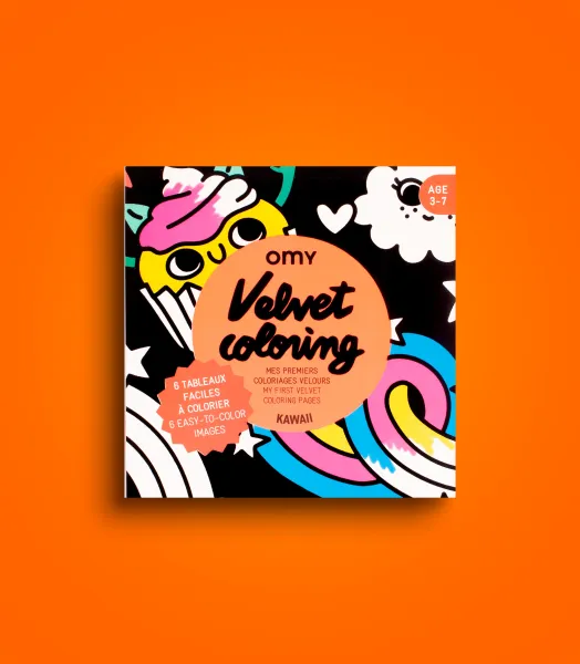 Coloriages velours - Kawai