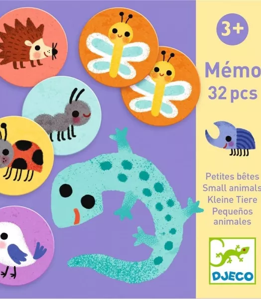 Jeu de mémo - Petites bêtes