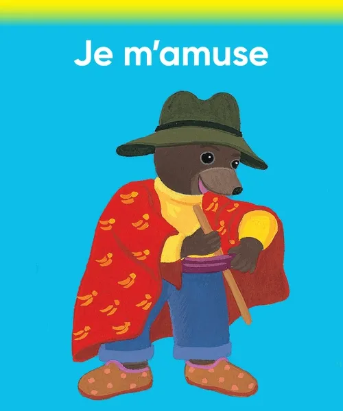 Carte Petit ours brun Je m'amuse
