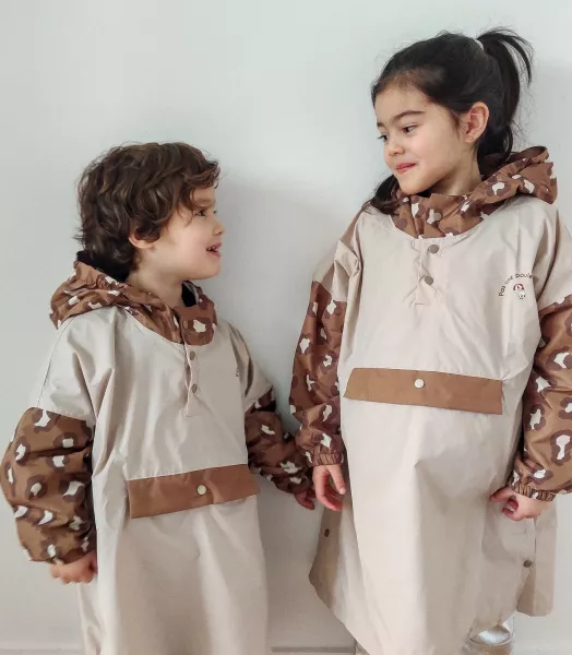 Poncho de pluie léopard - Enfant
