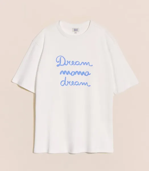 T-shirt adulte Mama dream mama - Blanc (plusieurs tailles)