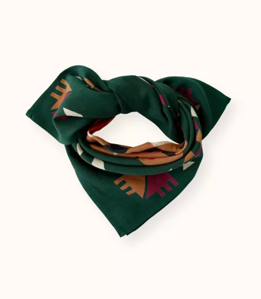 Small Foulard Manika - Rajah Forest