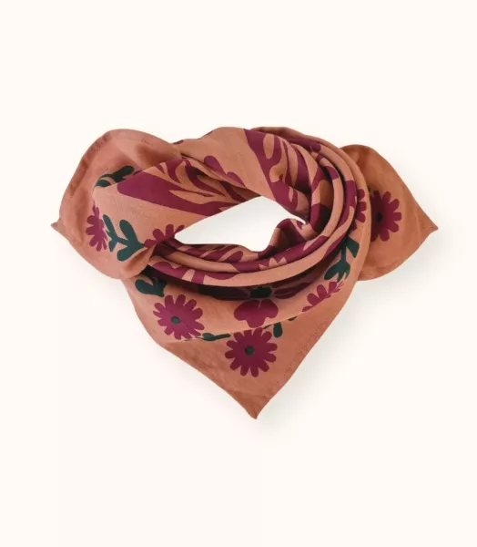 Small Foulard Manika -Rita Rust