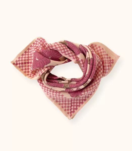 Small foulard manika - Bloom macadamia