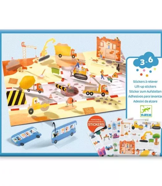 Stickers à relever - Véhicules