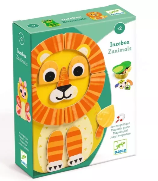 Jeu magnétique en bois Inzebox - Zanimals